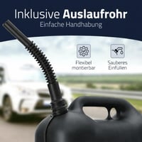 Canistră de combustibil standard Hünersdorff 20 litri - Pentru depozitarea benzinei și motorinei 7
