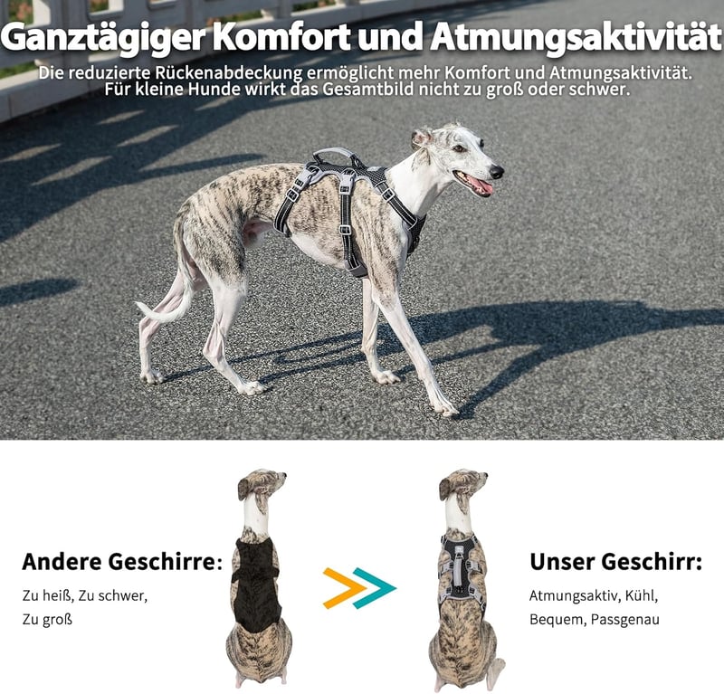 Huntboo Kutyahám Reflektoros Szövetből M Méret Fekete