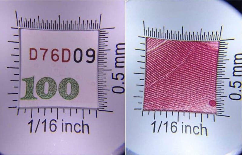 HunterBee 10x Nagyító LED Világítással, Optikai Üveg Nagyítólencse Mérőskálával, Ékszer Vizsgálat, Olvasás, Ezüst