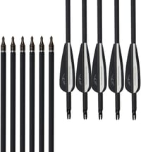 Huntingdoor 12 darabos 30 hüvelykes vadásznyíl szett tollas recurve compound longbow 7