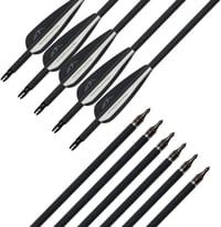 Huntingdoor 12 darabos 30 hüvelykes vadásznyíl szett tollas recurve compound longbow 6