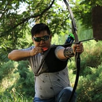 Huntingdoor 57" Takedown Recurve Íj Dupla Nyílvédővel Jobbkezes Balkezes Lövészeknek 6
