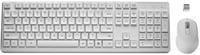 HUO JI Vezeték Nélküli Billentyűzet és Egér Szett, Csendes QWERTY Billentyűzet Ergonomikus Egérrel Windows Mac PC Laptop, Rózsaszín Fehér 9