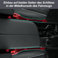 Hurifeng Autó Üléshézag Kitöltő Szett 2db Bordó - Univerzális Ülés Szeparátor 2