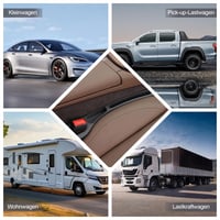Set 2 Organizatoare spațiu între scaune auto Hurifeng, Negru – Umplutură pentru spațiul dintre scaune auto 7