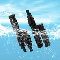 Hurifeng MC4 napelem elosztó T-típus 3/4/5 utas IP67 1500V 4