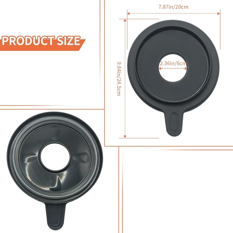 Hurifeng Thermomix TM5 TM6 fedő szilikon zárral és nylon biztonsági retesszel