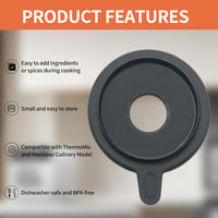 Hurifeng Thermomix TM5 TM6 fedő szilikon zárral és nylon biztonsági retesszel 6