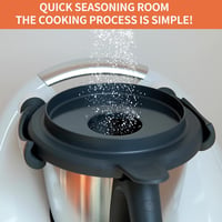 Hurifeng Thermomix TM5 TM6 fedő szilikon zárral és nylon biztonsági retesszel 3