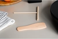 Huslog 29 cm-es Palacsintasütő 1200W Elektromos Krépesütő Teflonbevonattal 4