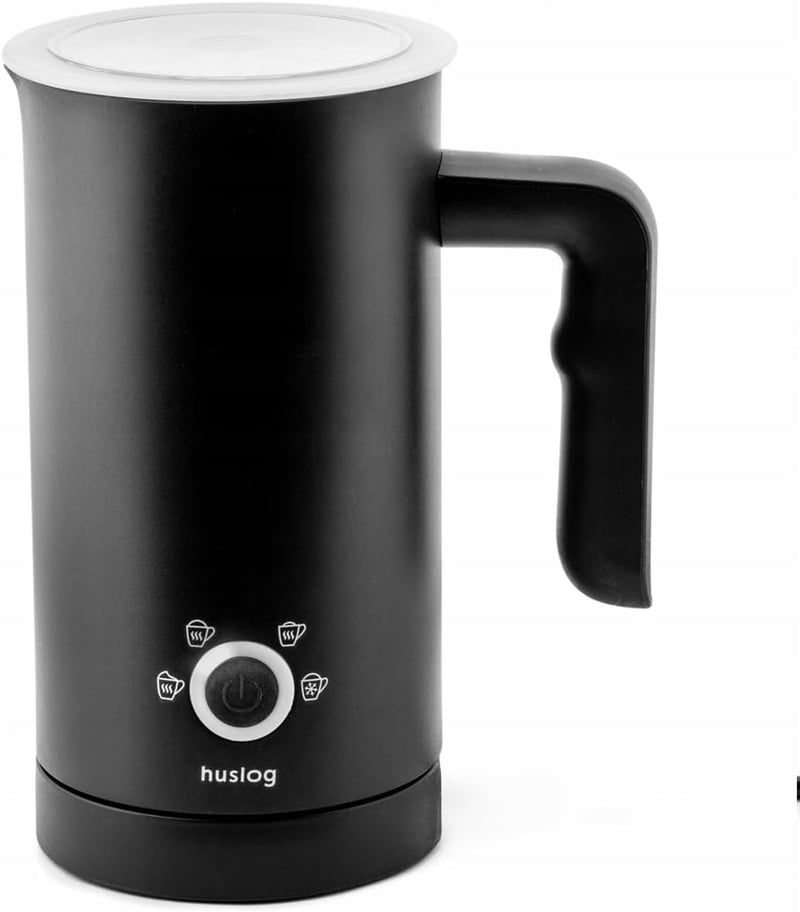 Huslog Tejhabosító Fűtővel, 4 Módú, 500W, Fekete - 240ml, Black