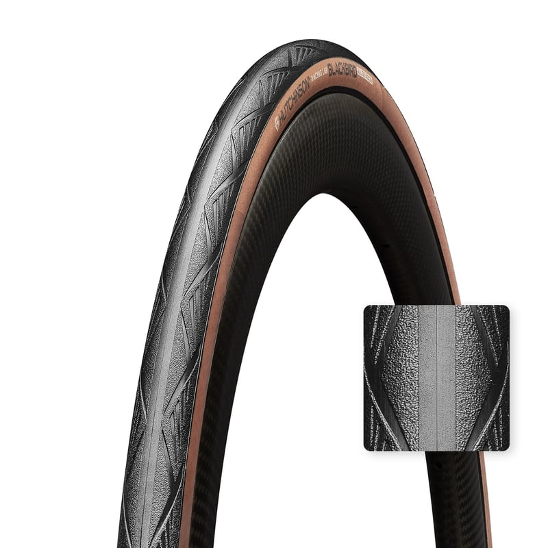 Anvelopă Cursieră Hutchinson Black Bird Allseason Aramid ProTech 700x28 Tubetype Pliabilă Negru/Tan
