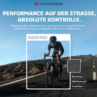 Anvelopă Cursieră Hutchinson Black Bird Allseason Aramid ProTech 700x28 Tubetype Pliabilă Negru/Tan 4