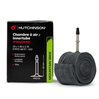 Cameră de aer MTB Hutchinson C29VPH 29" Negru, valvă Presta/Schrader 48 mm, grosime 0,9 mm, rezistentă la pene 1