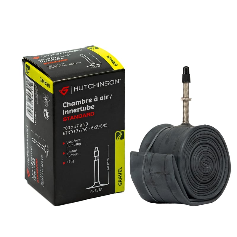 Duša Hutchinson City s ventilom Presta, 0,9 mm - 700x37