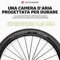 Duša Hutchinson Eco Tube 26x1.70/2.35, ventil Presta 48 mm, balenie 2 ks, odolná voči defektom 3