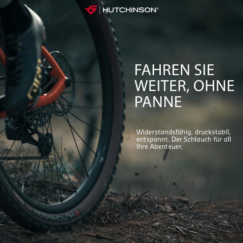 Hutchinson Standard Kerékpár Belső Gumi Presta Szelep 0,9mm 2db - 26x1.7, Schrader