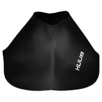 Neoprénový nákrčník Huub, unisex, veľkosť S, čierny, na triatlon a plávanie, ochrana krku 2