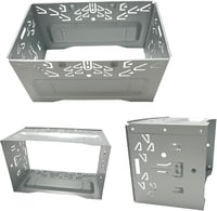 Ramă de montaj metalică 2 DIN Huuimy pentru radio auto și navigație GPS 2