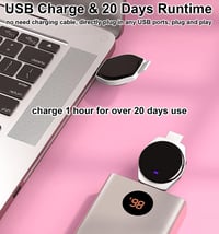 HUYVMAY Fitnesz okosóra fehér szíjjal lépésszámlálóval, kalóriaidőzítő és ébresztő, IP68 vízálló, app és Bluetooth nélkül női 6