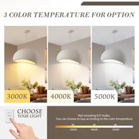 HvKvHvY Modern Csüngőlámpa E27 Madárfészek Design Függőlámpa 60cm 4