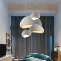 HvKvHvY Modern Csüngőlámpa E27 Madárfészek Design Függőlámpa 60cm 8