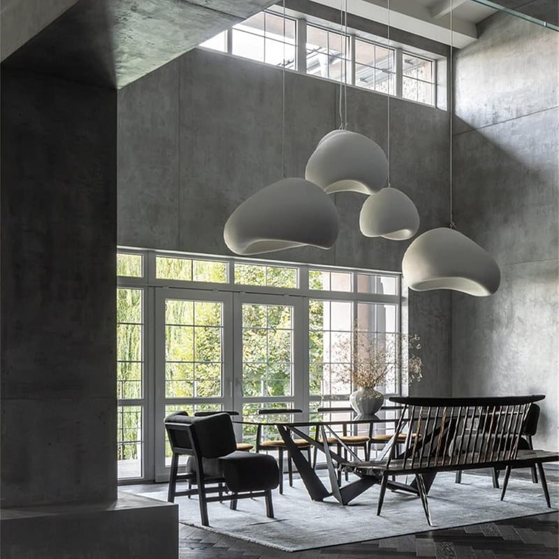 HvKvHvY Modern Csüngőlámpa E27 Madárfészek Design Függőlámpa 60cm