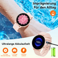 Inteligentné hodinky Hwagol pre mužov a ženy, 1,39-palcový dotykový displej, Bluetooth hovory, 140+ športových režimov, SpO2, monitor srdcového tepu, monitor spánku, krokomer, iOS, Android 4