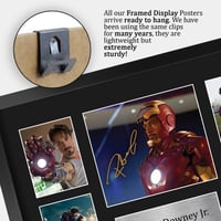 HWC Trading FR Robert Downey Jr Ironman tlačená podpísaná fotografia pre filmových fanúšikov – zarámovaný obrázok A3 5