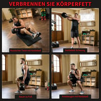 HXD-ERGO 7 az 1-ben állítható kettlebell szett 2-20 kg alumínium fogantyúval 6