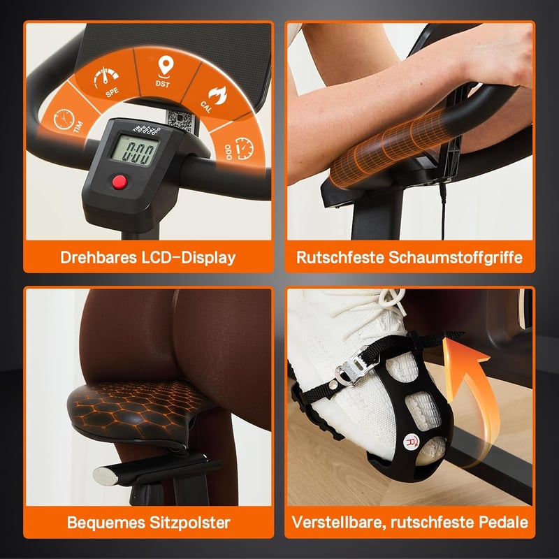 HXD-ERGO Ergonomikus Szobakerékpár Edzéshez