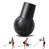 HXD-ERGO Landmine nadstavec na olympijskú tyč – pre 2-palcové tyče, základňa z prírodnej gumy, na silový tréning v posilňovni, benchpress, veslovanie, drepy 1