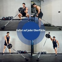 HXD-ERGO Landmine nadstavec na olympijskú tyč – pre 2-palcové tyče, základňa z prírodnej gumy, na silový tréning v posilňovni, benchpress, veslovanie, drepy 5