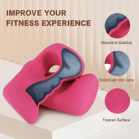 HXD-ERGO Neoprén Súlyzó Szett Nőknek, Ergonomikus Edzéshez 1,4-3,6 kg 4