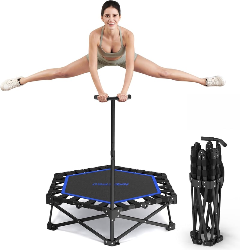 HXD-ERGO Összecsukható Fitness Trambulin 106 cm Felnőtteknek