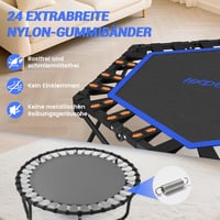 HXD-ERGO Összecsukható Fitness Trambulin 106 cm Felnőtteknek 9