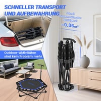 HXD-ERGO Összecsukható Fitness Trambulin 106 cm Felnőtteknek 3