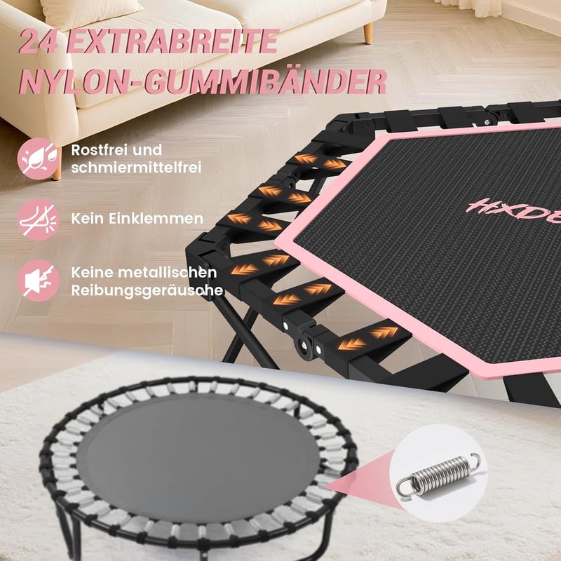 HXD-ERGO összecsukható fitness trambulin 106 cm felnőtteknek