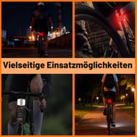 Set reflectoare bicicletă Hxjfnb, 2 bucăți, față și spate, reflectoare pentru spițe, biciclete de șosea, MTB, e-bike, elemente de siguranță reflectorizante 5