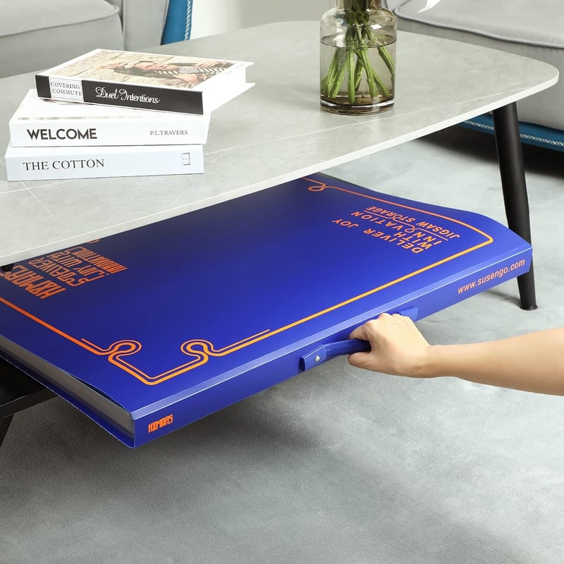 HXMARS 1000 darabos puzzle tároló mappa 20 zsebbel, hordozható szervező