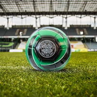 Minge de fotbal Hy-Pro Celtic FC Cyclone, mărimea 5, Verde, The Bhoys, pentru antrenament și meci, pentru copii și adulți 2
