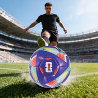 Futbalová lopta Hy-Pro FIFA World Cup 2026 FWC26 veľkosť 5 – dizajn s trofejou, grafika hosťujúcich krajín, pre chlapcov 2