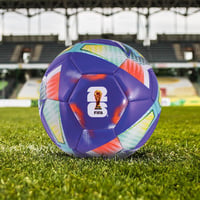 Futbalová lopta Hy-Pro FIFA World Cup 2026 FWC26 veľkosť 5 – dizajn s trofejou, grafika hosťujúcich krajín, pre chlapcov 3