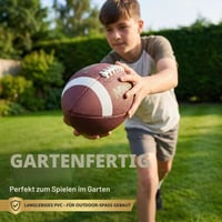 Hy-Pro Kicker lopta na americký futbal, juniorská, unisex, hnedá 4