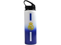 Bidon din aluminiu Hy-Pro Real Madrid CF 750 ml, design mat în gradient, cu pai pliabil, etanș, ușor, cadou fotbalistic 2