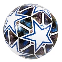 Futbalová lopta Hy-Pro UEFA Liga majstrov - biela/modrá/zelená - veľkosť 5 6