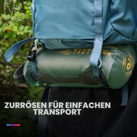 Skladacia nádrž na vodu HydraPak Seeker 3 l - kempingový vak na pitnú vodu bez BPA a PVC - mamutia sivá 4