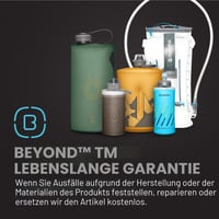 Skladacia turistická fľaša HydraPak Stow 500 ml – bez BPA, ultraľahká, nepriepustný skrutkovací uzáver, mamutia sivá 6