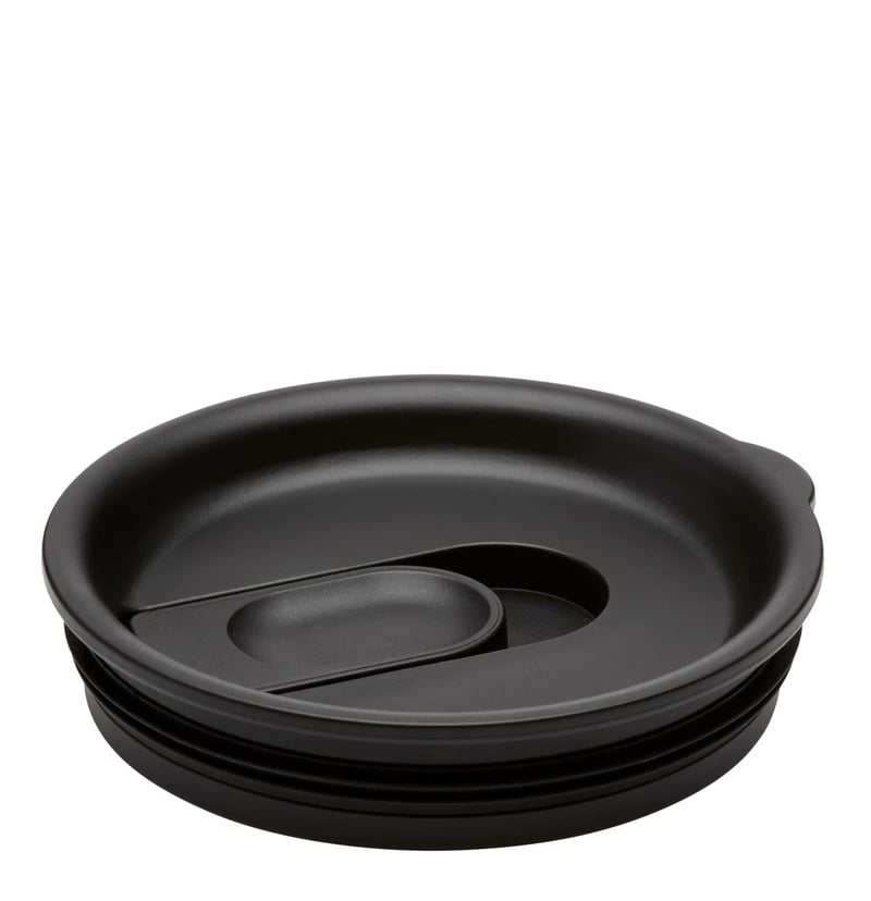 Náhradné viečko Hydro Flask Press-In Lid, stredná veľkosť, čierne, s izoláciou Honeycomb, uzatvárateľné, vhodné do umývačky riadu