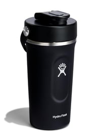 Shaker izolat Hydro Flask 709 ml (24 oz) pentru shake-uri proteice și suplimente alimentare, Negru 2